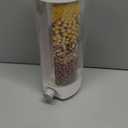 Kichvoe Rice Dispenser Wall Mount Dry Food Dispenser Grain Storage Container Cereal Dispenser Rice Bucket Storage Tank Grain Canister Food Organizer for Home Kitchen 1.5L