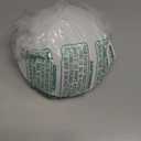 PLASTICPRO [16 OZ 12Count] White Plastic Floral Design Party Soup bowls With Gold Rim Premium heavyweight Elegant Disposable Tableware Dishes