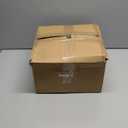 24.8 Inch Black Battery Operated Wall Sconces Set of 2, Rechargeable Wireless Wall Lights with Remote & White Fabric Shade, Indoor Not Hardwired Dimmable Wall Lamps for Bedroom, 2 Bulbs Included