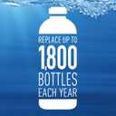 Brita Stream Water Filter Replacements for Stream Pitchers and Dispensers, Lasts 2 Months, Reduces Chlorine Taste and Odor, 3 Count