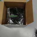 Green Velvet Bow Christmas Napkin Rings Set of 6 - Beautiful Napkin Holder Rings for Holiday Dinner Table Decorations