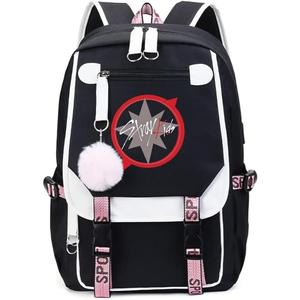 eTel Like Stray Kids Backpack Merch, Stray Kids Book Bag Casual Backpack
