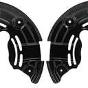 Front Left and Right Side Brake Dust Shield Splash for Ford Expedition 2007-2021, F-150 2010-2020, Navigator 2007-2023