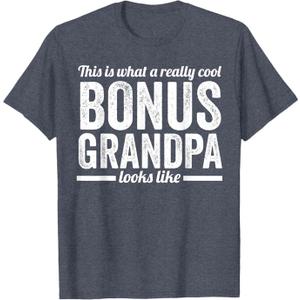this is what bonus grandpa step grandpa T-Shirt (L)