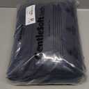 Bedsure Duvet Cover Queen Size - Soft Double Brushed Bedding Set for Kids & Adults, Zipper Closure, 3 Pieces, Includes 1 Duvet Cover (90"x90") & 2 Pillow Shams, NO Comforter, Navy Blue