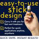 3 x Wart Remover Propolis Infused Wart Removal Stick with 40% Salicylic Acid | Treats Stubborn Warts on Hands, Feet & Body | Painless, Fast Acting, Maximum Strength | Portable & Easy to Apply 10 g