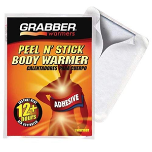 Grabber Performance Peel N Stick Body Warmer (4 pack)