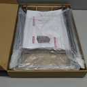 Youeon Pull Out Trash Can Under Cabinet, Adjustable Stainless Steel Under Sink Trash Can Pull Out, Slide Out Garbage Shelf, Fit for 7-11 Gallon Trash Can (Not Included)