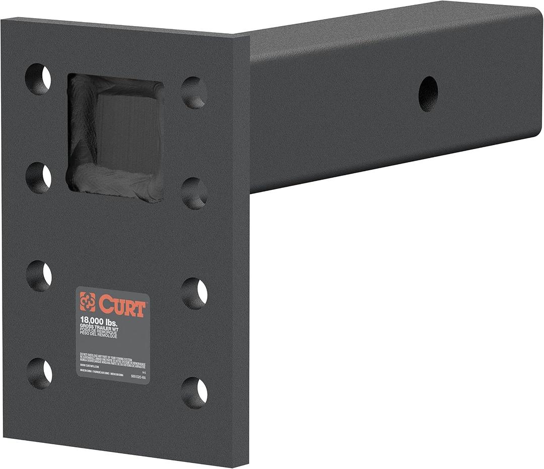 Curt Manufacturing 48329 Adjustable Pintle Mount