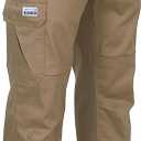 FR Ripstop Pants for Men 6.5oz Flame Resistant Pants (2112& CAT2) 6-Pockets with Double Reinforced Knees, Size 34W-34L