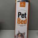 20in Cream Round Cat Dog Bed Gift for Large Medium Small Dogs Cats, Machine Washable Sleeping Sofa, Non-Slip Bottom Breathable Soft Calming Pet Cuddler for Indoor/Outdoor/Car/Cage