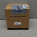 14-Cup Glass Replacement Coffee Carafe Compatible with Cuisinart Coffee Maker Models DCC-2200, DCC-2600, DCC-2800, DCC-3200, and DCC-3200P1, Coffee Pot Decanter Pitcher, Black Handle