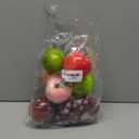 KPUETY Artificial Fruit Fake Simulation Fruit for Home Kitchen Party Photography Prop Wedding Decoration (12Pcs Mix)