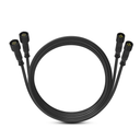 MICTUNING 2PCS 10FT 4 - Pin RGB Rock Light Extension Cables - Exclusive for 4 & 8 Pods RGB LED Rock Lights Connection