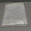 YHNNH Clear Garment Bags for Hanging Clothes, 3 Packs Suit Bags for Closet Storage, Plastic Waterproof Suit Cover Bags with Zipper for Coats, Jackets, Shirts (31 * 24inchs)