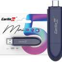 Carlinkit Mini SE Pro Wireless Adapter for OEM Wired CarPlay & OEM Wired Android Auto,Compatible with iOS 10 & Android 10 and Above, Fast Connection, No Latency - Deep Blue