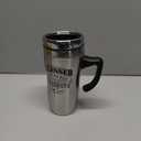 Christian Art Gifts Stainless Steel Travel Mug Double-Wall Vacuum Insulated Coffee Cup with Lid and Handle 16 oz BPA-free Lead-free Eco-Friendly Mug - Blessed Is The Man - Psalm 84:5