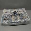 VK VK·LIVING Machine Washable Rug 6'x9' Vintage Design Washable Area Rugs with Non Slip Rugs for Living Room Bedroom Traditional Woven Rug Carpet Stain Resistant Dining Home Office Boho Rug (Green)