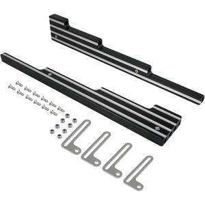 Bevinsee Spark Plug Wire Looms Holders Compatible with Chevrolet SBC BBC 350 396 402 427 454 Engines, Compatible with Ford V8 289 302 351W 390 429 460, Billet Aluminum
