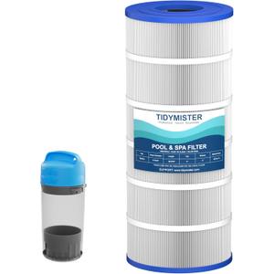 TidyMister Advanced Pool Filter Cartridge TM-8413 Compatible with PWWPC125B, PXC-125, Posi-Clear PXC-150, C-8413, Waterway Proclear 125,FC-2575,L x OD:28-3/16 x 8 15/16",125 Sq. Ft,1 Pack