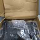 3 Wheels Fitness Inline Speed Skates for Unisex,110mm Roller Skates Blades (Men 6.5/Women 7.5, Black)