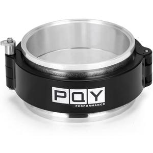 3.5 Inch Quick Release V Band Clamp with Flange Aluminum Quick Connect Intake Intercooler Pipe HD Clamp
