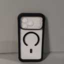 Miracase for iPhone 17 Pro Max Case 6.9" Full-Body Phone Case with Built-in Glass Screen Protector& Full Camera Protector, Camera Control [Magnetic with MagSafe] Drop Proof 17 ProMax Cover, Black