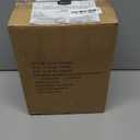 Amazon Basics Ceramic Space Heater, Portable Indoor Heating Solution, With Overheat and Tip-Over Protection, Thermostat, Non-Oscillating, 1500W, 7.52"D x 6.34"W x 9.45"H, Black