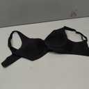 Vertvie 2026 Womens Wireless Jelly Bras Push Up Cup-Engineered Support Deep V Lift Bra Seamless No Underwire T-Shirt Bralette, 34DD, Black