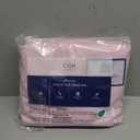 Twin Size 3 Piece Sheet Set - Comfy Breathable & Cooling Bed Sheets Set - Hotel Luxury Bedding for Women, Men, Kids, Teens, Boys & Girls - Deep Pockets, Soft and Wrinkle Free - Oeko-Tex - Light Pink