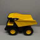 Cat Construction Toys, Steel Dump Truck 16" - Real Steel Body, Working Dump Bed, Oversize All-Terrain Wheels, Heavy-Duty Construction Vehicle for Indoor/Outdoor Play, Kids Ages 3 +