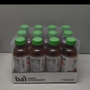 Bai Antioxidant Infused Water Beverage, Simbu Strawberry, 18 Fluid Ounce Bottle, Pack of 12