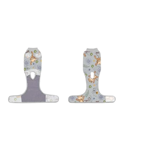 PetWarm Recovery Suit for Dogs, Dog Surgical Recovery Suit Female and Male, Dog Onesie for Surgery, Anti-Licking Dog Surgery Recovery Suit, Monkey Pattern, Grey, S