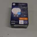 GE Reveal LED Light Bulbs, 40 Watt, A15 Ceiling Fan Bulbs, Clear, Small Base (2 Pack)