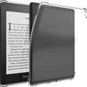 Clear Case for (2019 Release) 6" Kindle 10th Generation, [Lightweight] Silicone Thin Slim Protective Back Cover Skin Bumper for Kindle 10th Gen 2019 (Not Fit Kindle Paperwhite) (Transparent)