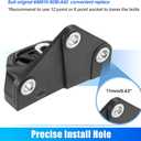 X AUTOHAUX Engine Motor Mount 50870-SDB-A02 for Honda Accord 2003-2007 Transmission Mounting Upper Engine Mounting Rubber 1 Pcs
