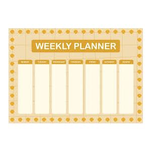 Weekly To Do List Notepad, Undated Planner, A3