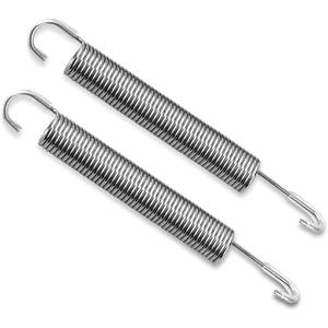 6-1/4 inch Recliner Springs Replacement Sofa Chair Bed Mechanism Tension Stainless Chaise Longue Springs Long Neck Hook Style (Pack of 2)