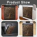 Copper Tree of Life Dishwasher Magnet Cover Kitchen Decorative, 3D Relief Tree of Life Magnet Refrigerator Panel Decal, Dishwasher Sticker Easy to Trim - 23" x 26" Magnetic