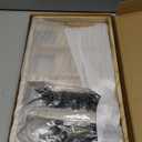 Wooden Foldable Jewelry Display Stand with Removable 32 Hooks, Earring Cards necklace bracelet Keychain Showcase Cascading Merchandise Organizer For Selling For vendor events (Vintage)