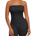Strapless Shapewear Bodysuit for Women Tummy Control Seamless Butt Lifter Body Shaper with Removable Straps Size 3XL/4XL