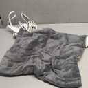 Calming Heat XXL Wide Massaging Vibrations Weighted Heating Pad by Sharper Image | Auto Shut-Off Feature, Gift for Holidays, Women & Men | 3 Heat, 9 Massage, 20 x 24, 5 lbs