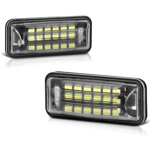 VIPMOTOZ Full LED License Plate Light Compatible with Subaru Impreza WRX STI XV Crosstrek BRZ Legacy Ascent Outback Forester Scion FR-S Toyota 86, 6000K Diamond White, 2-Pieces Tag Lamp Replacement
