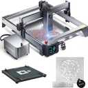 ATOMSTACK X20 PRO Laser Engraver with F2 Honeycomb Laser Bed,130W Engraving Cutter Machine for Wood Metal,20W Output Power,DIY CNC Cutting and Engraving