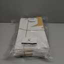 PandaPandaPPS 50 Pack White Gable Boxes (8.25"5"4") for Foods, Gifts and Party Favors, Goodie Gift Boxes Treat Boxes for Birthday Party, Wedding, Baby Shower