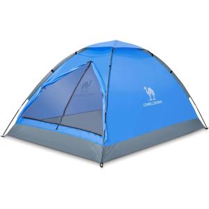 CAMEL CROWN Tents for Camping 2/3/4/5 Person Camping Dome Tent, Waterproof,Spacious, Lightweight Portable Backpacking Tent for Outdoor Camping/Hiking