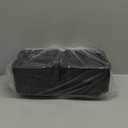 8X8" 3Compartment 50Pack Plastic Clamshell Takeout Food Trays Heavy Duty Togo Disposable Box For Pasta Salad Sandwich Carryout Meal Prep Packaging Catering Hinged Containers With Secure Snap Lid