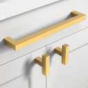 Asidrama 10 Pack 12.6 Inch(320mm) Gold Kitchen Cabinet Handles, Stainless Steel Cabinet Pulls Kitchen Cabinet Hardware for Cupboard Drawer Pulls