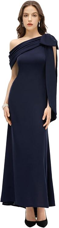 BABEYOND Formal Dress for Women - Prom Dress One Shoulder Evening Dresses Cocktail Party Dress for Wedding Guest 12