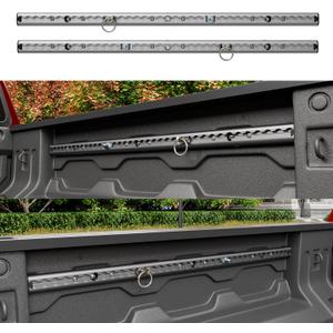 5FT Side Trail Rail System Compatible with 2023-2026 Chevy Colorado Truck Bed Rail System GMC Canyon Tie Down Rail Replacement for 2023-2026 Chevy Colorado Accessories (Side Trail Rail) 5FT Side Trail Rail System Compatible with 2023-2026 Chevy Colorado Truck Bed Rail System GMC Canyon Tie Down Rail Replacement for 2023-2026 Chevy Colorado Accessories (Side Trail Rail)